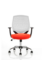 Dura Medium Back Task Operator Office Chair with Arms - Rogey