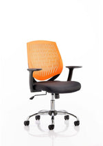 Dura Medium Back Task Operator Office Chair with Arms - Rogey