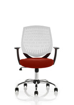 Dura Medium Back Task Operator Office Chair with Arms - Rogey