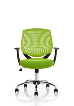 Dura Medium Back Task Operator Office Chair with Arms - Rogey