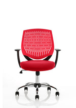 Dura Medium Back Task Operator Office Chair with Arms - Rogey