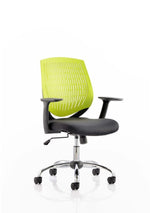 Dura Medium Back Task Operator Office Chair with Arms - Rogey