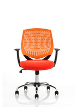 Dura Medium Back Task Operator Office Chair with Arms - Rogey