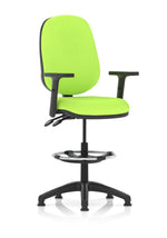 Eclipse Plus II Task Operator Office Chair with Hi Rise Draughtsman Kit - Rogey