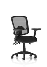 Eclipse Plus III Deluxe Medium Mesh Back Task Operator Office Chair - Rogey