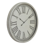 Embossed Wall Clock With Glass - Rogey