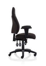 Esme High Back Task Operator Chair with Arms - Rogey