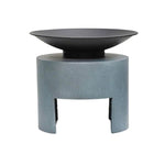 Fire Pit & Oval Console Cement H41Cm W46Cm - Rogey