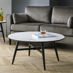 Firenze Marble Effect Coffee Table - Rogey