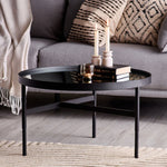 Franki Mirror Glass Coffee Table - Rogey