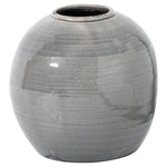 Garda Grey Glazed Tiber Vase - Rogey