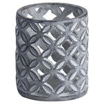 Geometric Stone Candle Hurricane - Rogey