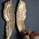 Gold Large Angel Wings - Rogey