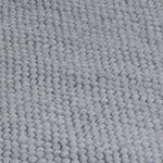 Grey Bubble Runner Wool Rug (60 x 230cm) - Rogey