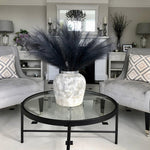 Grey Large Faux Pampas Grass Stem - Rogey