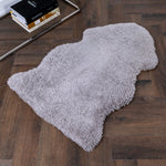 Grey Short Pile Sheepskin Rug - Rogey