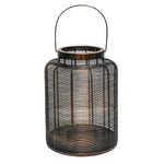 Hampton Copper Woven Metal Lantern H31cm W24cm - Rogey