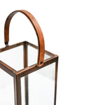 Hampton Tall Lantern in Copper H40cm W18cm - Rogey