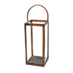 Hampton Tall Lantern in Copper H40cm W18cm - Rogey