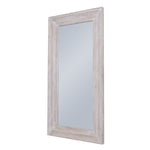 Harewood White Washed Large Mirror - Rogey