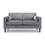 Hayward 2 Seater Sofa - Grey Chenille Fabric - Rogey