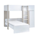 Horizon Bunk Bed - Pale Wood And White - Rogey