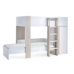 Horizon Bunk Bed - Pale Wood And White - Rogey