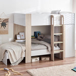 Horizon Bunk Bed - Pale Wood And White - Rogey