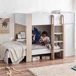 Horizon Bunk Bed - Pale Wood And White - Rogey