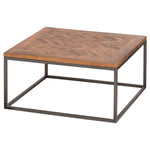 Hoxton Collection Coffee Table With Parquet Top - Rogey