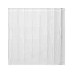 Hudson White Corrugated Planters Set of Two H37cm D37cm - Rogey