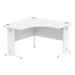 Impulse 1200mm Cable Managed Leg Corner Desk - Rogey