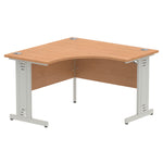 Impulse 1200mm Cable Managed Leg Corner Desk - Rogey