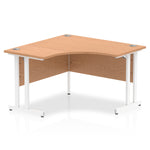 Impulse 1200mm Cantilever Leg Corner Desk - Rogey