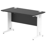 Impulse 1200mm Slimline Desk Cable Managed Leg - Rogey