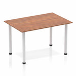 Impulse 1200mm Straight Table With Post Leg - Rogey