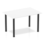 Impulse 1200mm Straight Table With Post Leg - Rogey