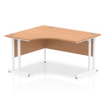 Impulse 1400mm Left Crescent Desk Cantilever Leg - Rogey