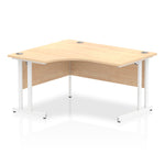 Impulse 1400mm Left Crescent Desk Cantilever Leg - Rogey