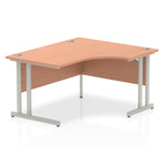 Impulse 1400mm Right Crescent Desk Cantilever Leg - Rogey