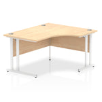 Impulse 1400mm Right Crescent Desk Cantilever Leg - Rogey