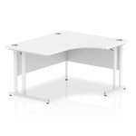 Impulse 1400mm Right Crescent Desk Cantilever Leg - Rogey