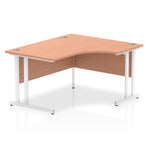 Impulse 1400mm Right Crescent Desk Cantilever Leg - Rogey