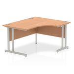 Impulse 1400mm Right Crescent Desk Cantilever Leg - Rogey