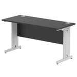 Impulse 1400mm Slimline Desk Cable Managed Leg - Rogey