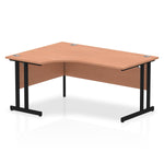 Impulse 1600mm Left Crescent Desk Cantilever Leg - Rogey