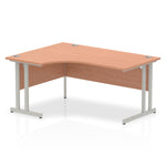 Impulse 1600mm Left Crescent Desk Cantilever Leg - Rogey