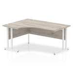 Impulse 1600mm Left Crescent Desk Cantilever Leg - Rogey