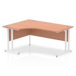 Impulse 1600mm Left Crescent Desk Cantilever Leg - Rogey