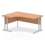 Impulse 1600mm Left Crescent Desk Cantilever Leg - Rogey